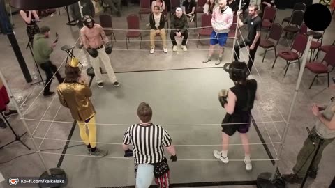 slack_au VS Jordan (of jaquanzie) boxing fight | Stream Stars: Knocked Offline - Night 2