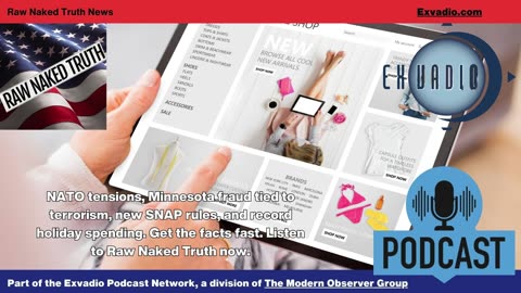 Raw Naked Truth News - 12.2.25 - Minnesota fraud and more - Ep 731