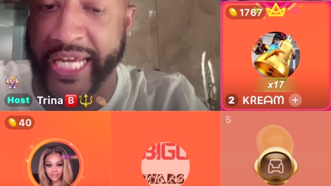 TRINA B ALLOWS TRANS TO DISRESPECT WOMEN IN HIS LIVE !!!