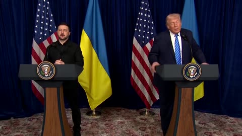 US and Ukraine 'a lot closer' on peace deal, Trump says
