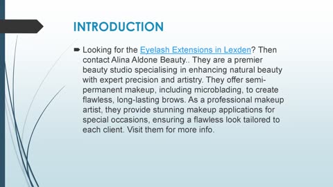 Best Eyelash Extensions in Lexden