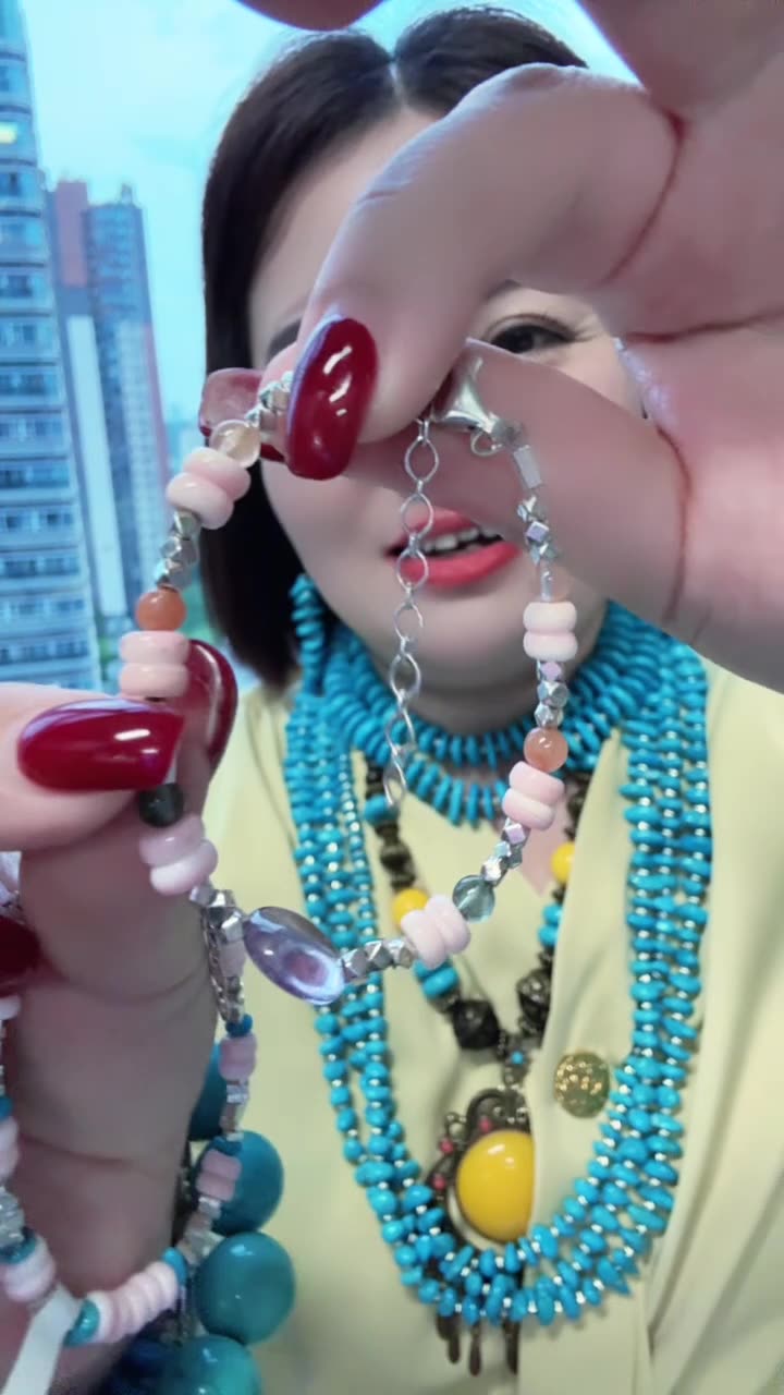 250523-6 Pink Conch Shell & Amethyst Bracelet: Wear a Fairy Tale on ...