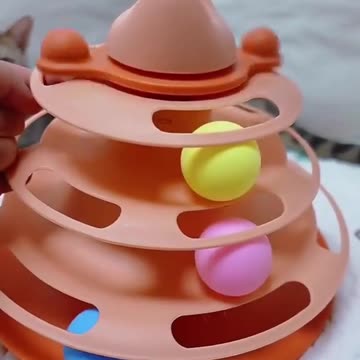 Tower of Tracks Interactive Turntable Cat Toy