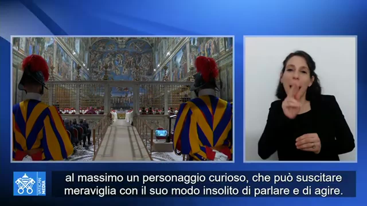 Leo XIV. - Erste öffentl. Messe - 10. Mai 2025