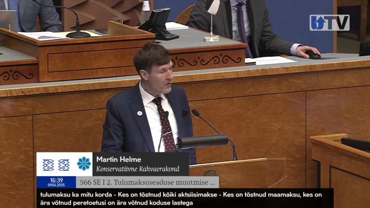 Martin Helme: lihtsalt inimeselt võtab valitsus raha ära, aga Rootsi pangalt võtta ei saa