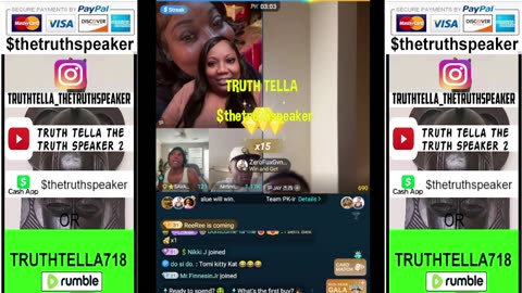 QUEEN TOMIKAY TECAPS MESSY CALLER THEN TEAM PK WITH SAVANNA GARCIA, DAREALSUPABIH, PABLO NERO, FINESSE, & PRETTY TEETEE