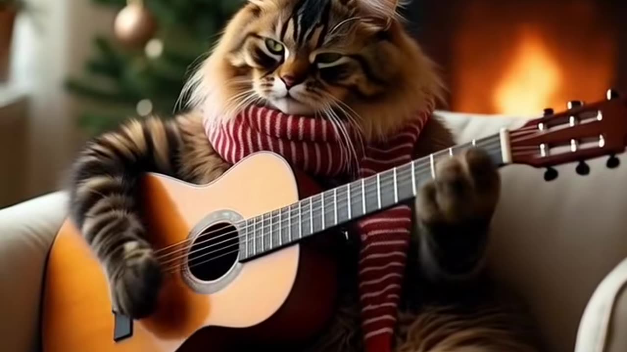 amazing Cat 😺#nakai #cover #instrumental #fyp #fypシ #ai #guitar #muis...