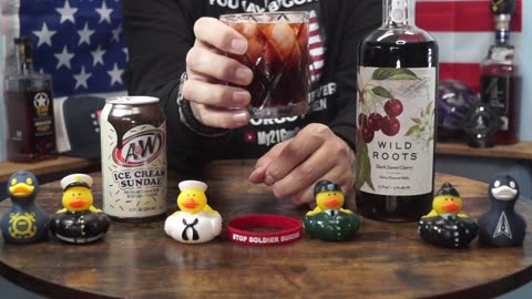 William Golonka - Wild Roots Dark Sweet Cherry Vodka & A&W Ice Cream Sundae Soda