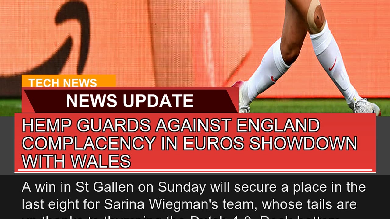 Hemp Guards Against England Complacency in Euros S