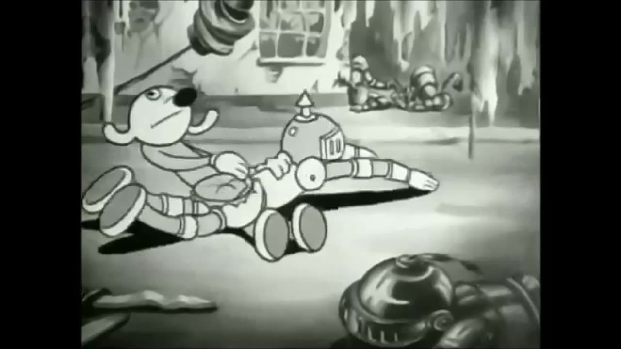 Betty Boop: Mask-A-Raid (Sound effects only) spanking