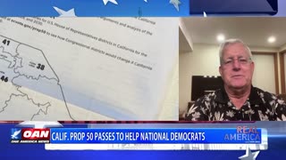 Chariman, Harry Haury on OAN reacts to California Prop 50 11-5-2025