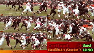 Prototype 385: Buffalo State's Rich Pete 2yd TD run vs Cortland