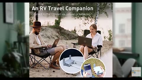 GL.iNet GL-MT3000 (Beryl AX) Portable Travel Router, Pocket Wi-Fi 6 Wireless 2.5