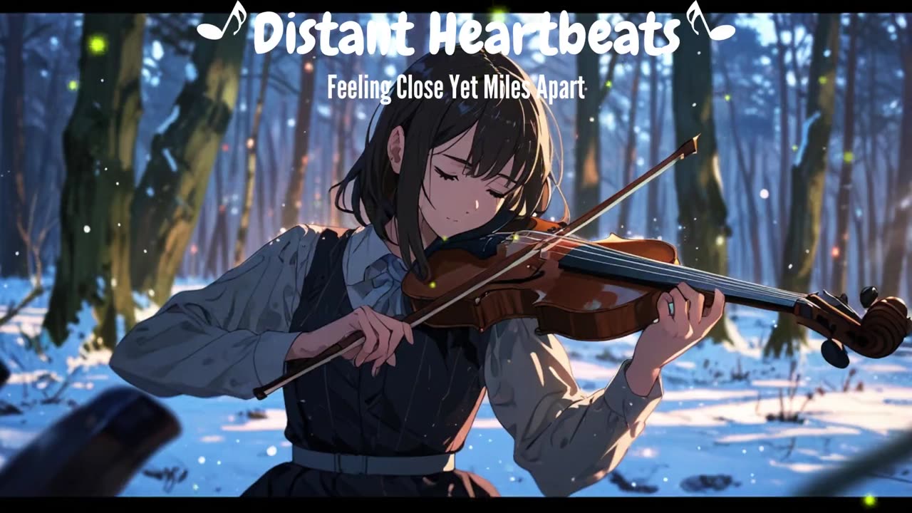 Distant Heartbeats: A Melody of Fading Connections & Silent Longing ❤️🎶✨