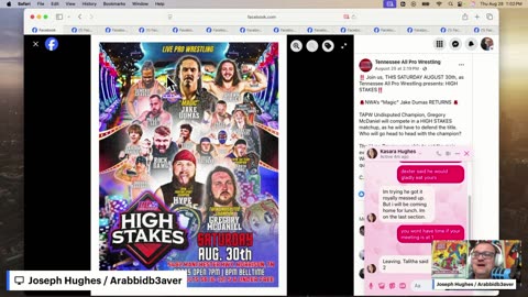 Wrestle Talk with Arabbidb3aver Talks Upcoming Shows!