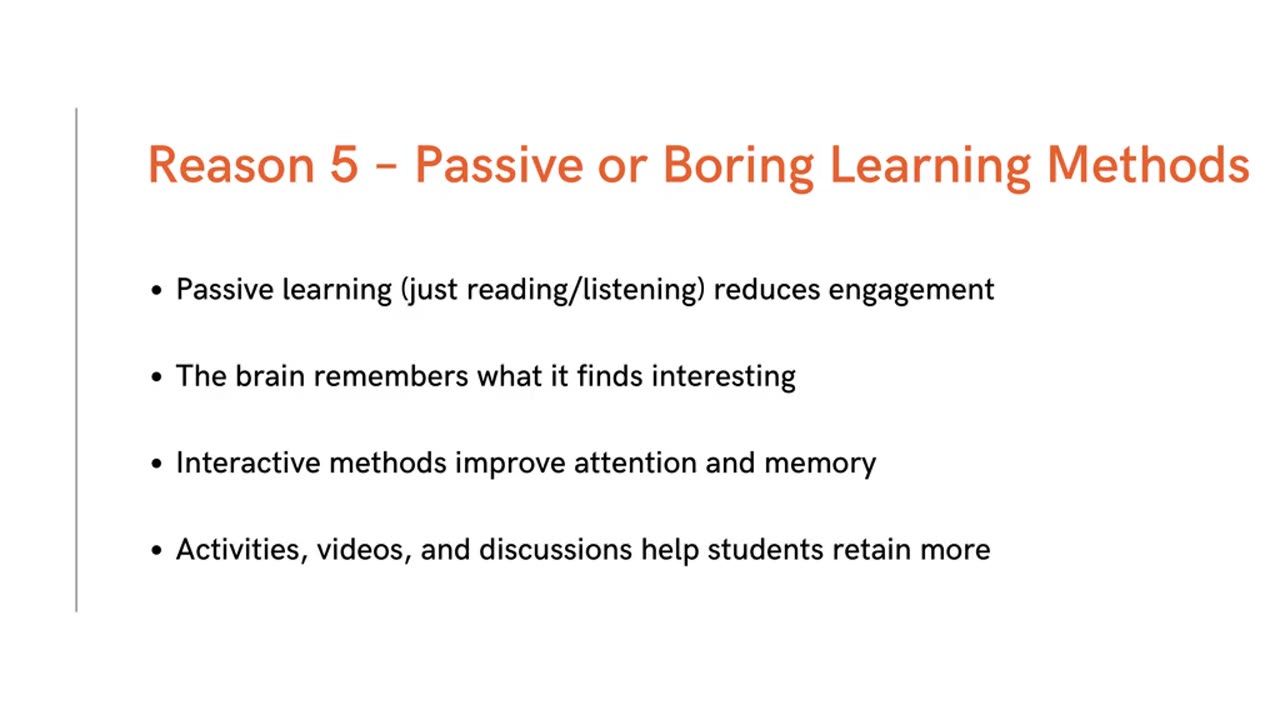 6 Reasons Why Students' Retention Power Decreases and Ways to Improve It