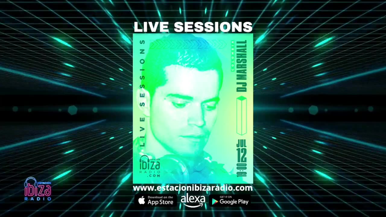 DJ Marshall Live Sessions - Sábado 12 juLio 2025