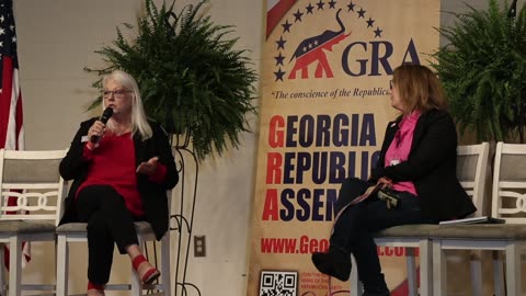 GA GOP 1st Vice Chair Candidates Salleigh Grubbs & Lisa Pierce Speak at the Endorsement Convention