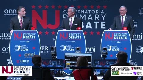 New Jersey Republican Gubernatorial Primary Debate, Presented by Uber – Live