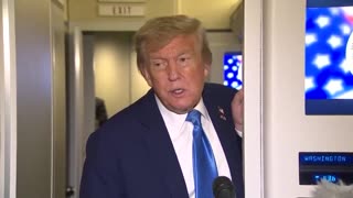 President Trump: "An end. A real end. Not a ceasefire — an end."