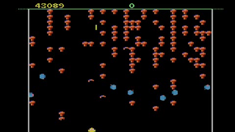 Atari 7800 Longplay 012 Centipede