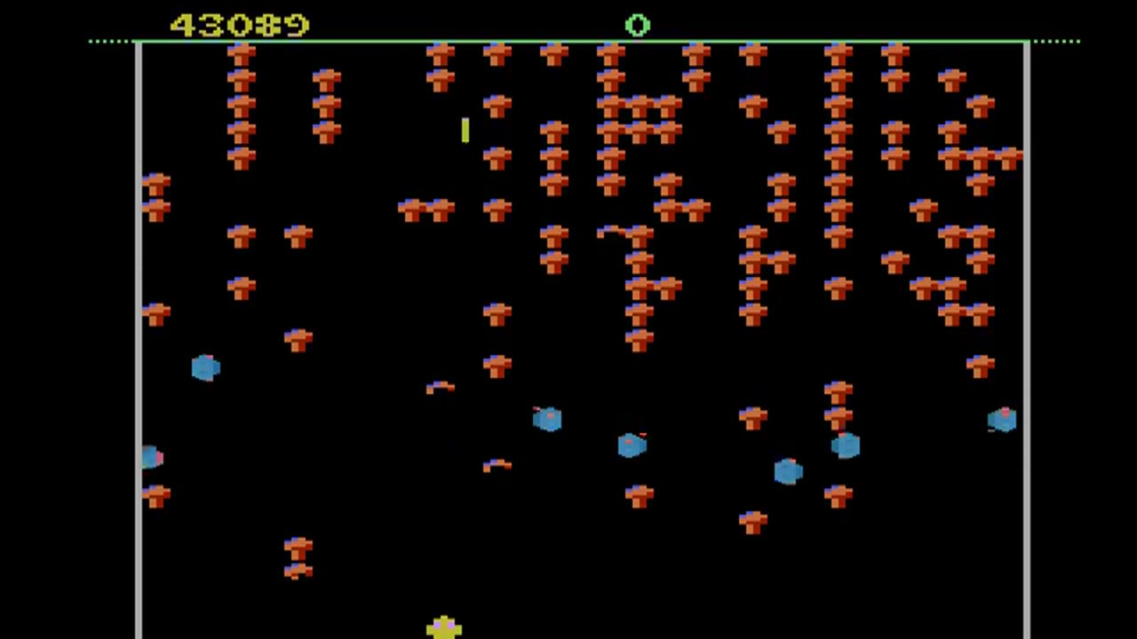 Atari 7800 Longplay 012 Centipede