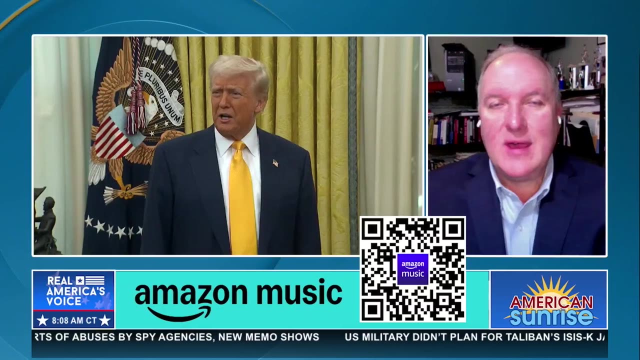 TRUMP SOUNDS THE ALARM