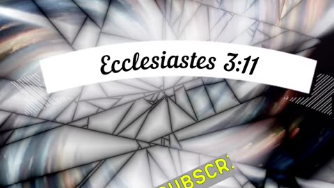 Echoes of Eternity -Why? - Ecclesiastes 3:11 #motivation