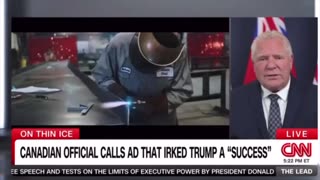 Trump Continues to SPANK Canada for Reagan Ad as Canadian Politician Does "Tour of Shame" on CNN!