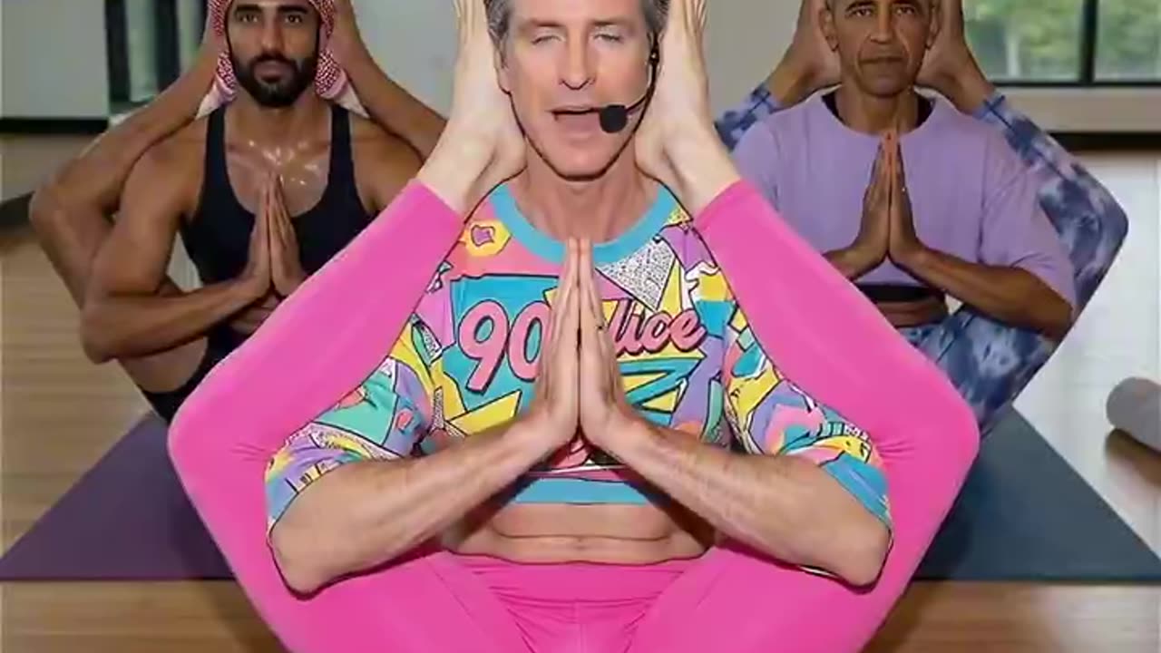 Yoga with Dems and Frens