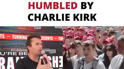 SMUG COLLEGE STUDENT GETS HUMBLED BY CHARLIE KIRK