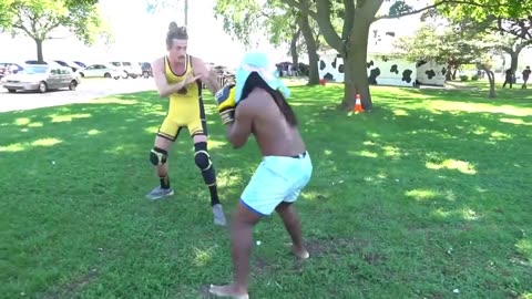 😡💸 $200 Bet to KO a BJJ Practitioner Ends SHOCKINGLY! | FCN