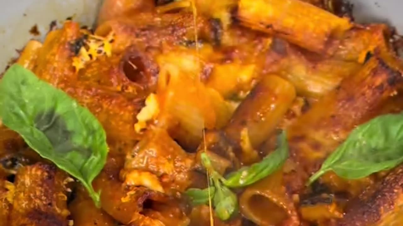 Date Night ❤️ Baked Sicilian-Style Pasta❤️