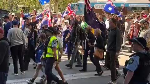 Even Australian patriots in Sydney don't want fake asylum seekers.
