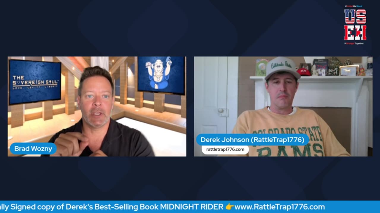 SSS - Brad Wozny & Derek Johnson - Income Tax No More, Deep State NWO Dead!...4-9-25