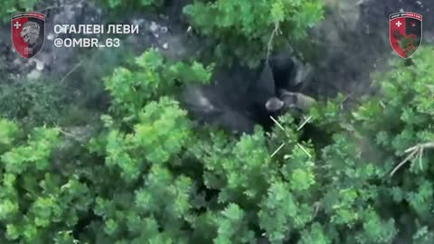 Russian Soldier Pre-bags Himself