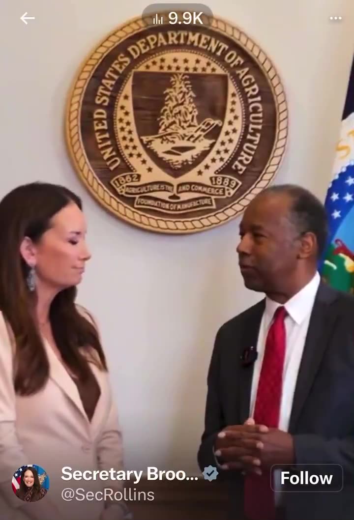 Listen to what Dr. Ben Carson says after he was sworn in