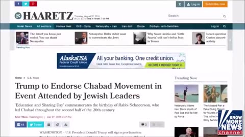⚠️ The Khazarian Bankster Cult Owns Donald Trump...