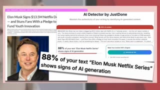 Fact Check: No Evidence Elon Musk Signed $13.5 Million Deal With Netflix For TV Series -- AI Slop