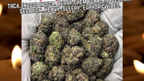 Black Magic THCa Flower | Indica | Berry-Chemical Funk | Deep Relaxation & Sleep | Bulk #thca