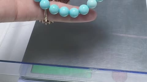 250520-9 The Original Turquoise Bracelet: Natural Poetry Flowing on the Wrist