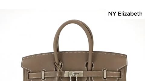 HERMES BIRKIN 25 – Togo Leather in Etoupe