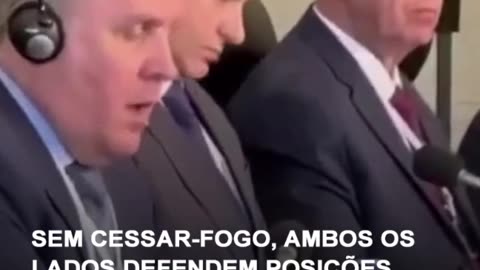 Sem cessar-fogo, ambos os lados defendem posições que tornam impossível a solução do conflito