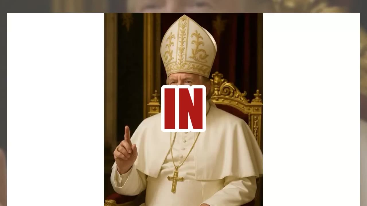 Fact Check: President Trump Did Post An AI Image Of Himself Dressed As Pope