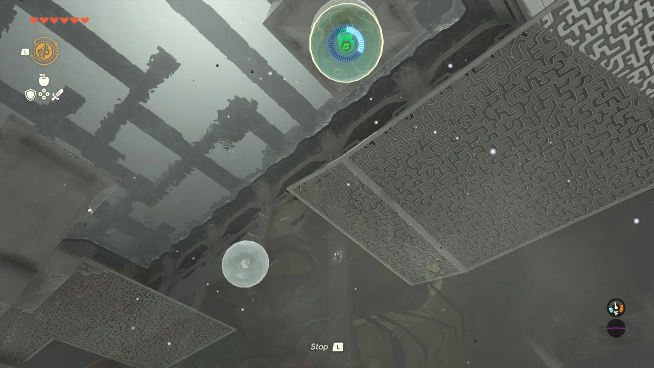 the orbs of water