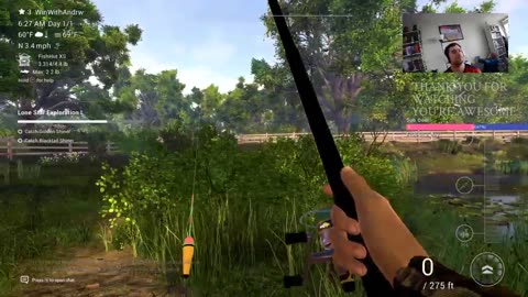 Fishing Planet - First Time Playthrough - Win With Andrew