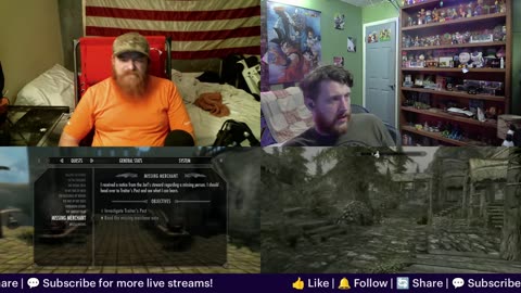 Playing Some Skyrim