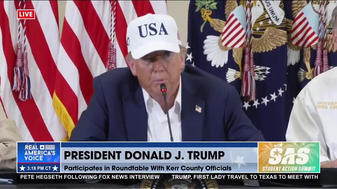 BRIAN GLENN ASKS POTUS WHO NOTIFIED HIM OF THE TEXAS FLOODS