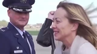 Italian Prime Minister Georgia Meloni just landed in the US to meet Donald Trump.