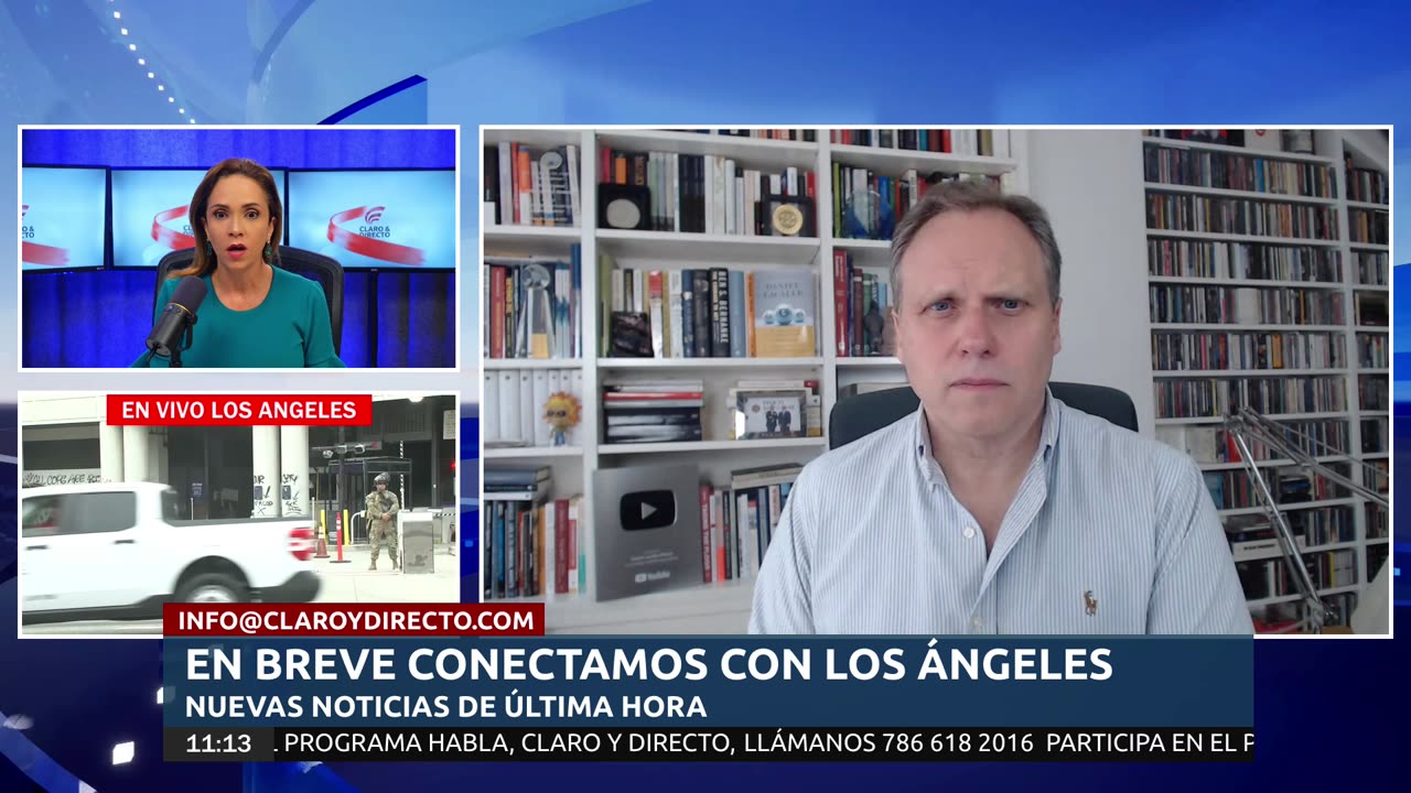 EN VIVO : Los disturbios en Los Ángeles se intensifican tras redadas de ICE y despliegue militar